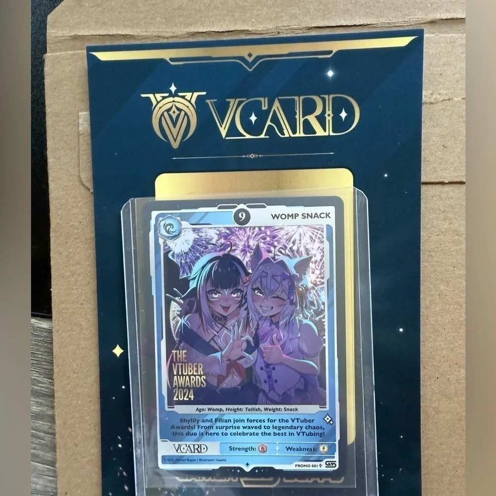 VCard Vtuber Awards 2024 Promo Card Womp Snack